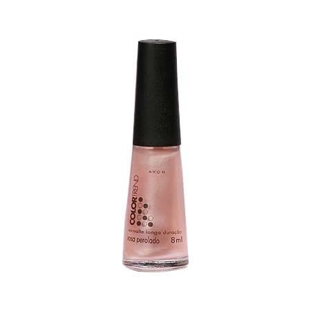 Esmalte Rosa Perolado Avon